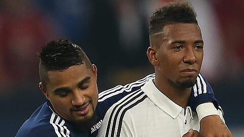 Sie verbindet viel: Kevin-Prince und Jerome Boateng.