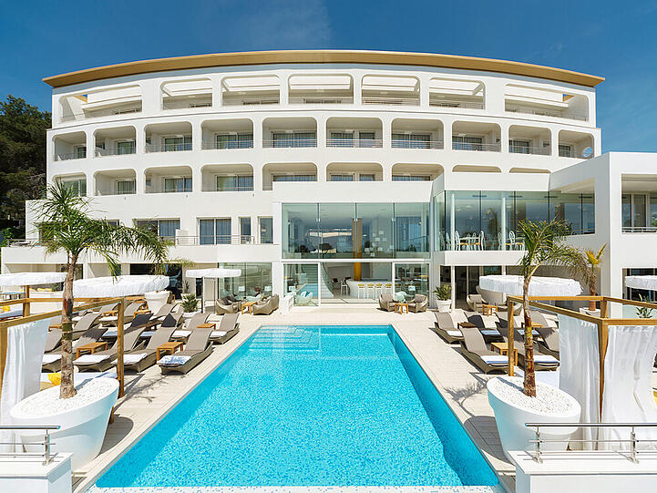 Über dem Yachthafen Puerto Portals: Portals Hills Hotels