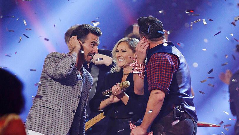 Florian Silbereisen, Helene Fischer und Andreas Gabalier beim "Schlagerboom" 2019