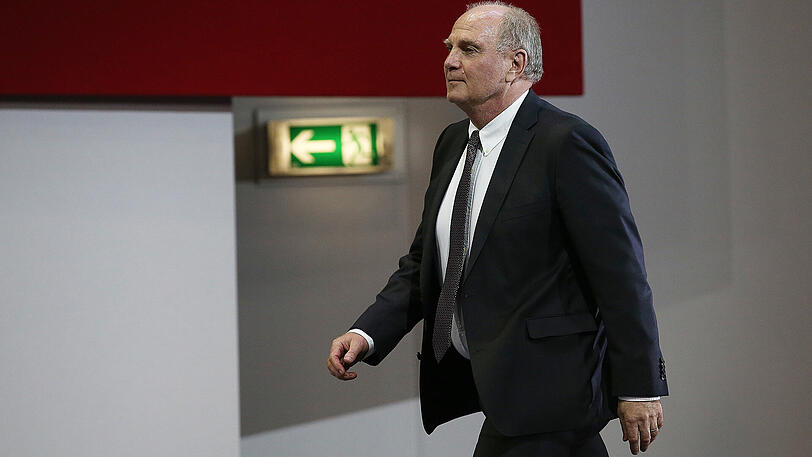 Uli Hoeneß wird intern seinem Ruf als Lautsprecher gerecht.