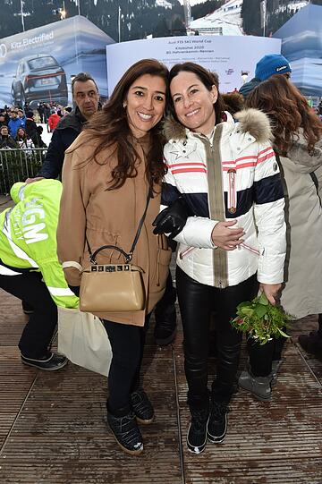 Fabiana Ecclestone und Birgit Lauda