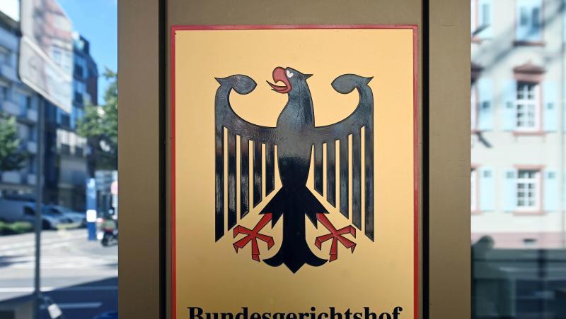 Ein Hinweisschild mit Bundesadler und dem Schriftzug Bundesgerichtshof. Foto: Uli Deck/dpa/Symbolbild Ein Hinweisschild mit Bundesadler und dem Schriftzug Bundesgerichtshof. Foto: Uli Deck/dpa/Symbolbild