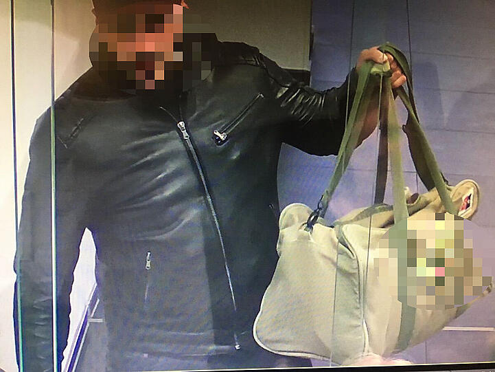 Die Polizei hatte mit einem Foto nach dem Mann gefahndet. Inzwischen ist der Täter gefasst.