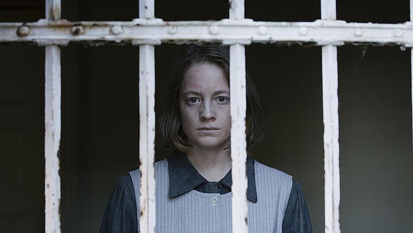 Leonie Benesch alias Greta in der dritten Staffel von "Babylon Berlin". Leonie Benesch alias Greta in der dritten Staffel von "Babylon Berlin".