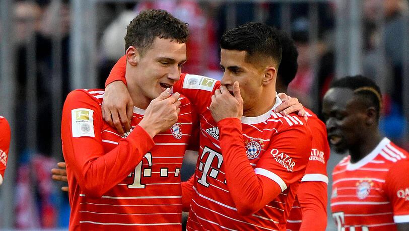 Bleiben sie beim FC Bayern? Benjamin Pavard und João Cancelo,