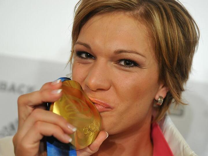 Doppel-Olympiasiegerin Maria Riesch