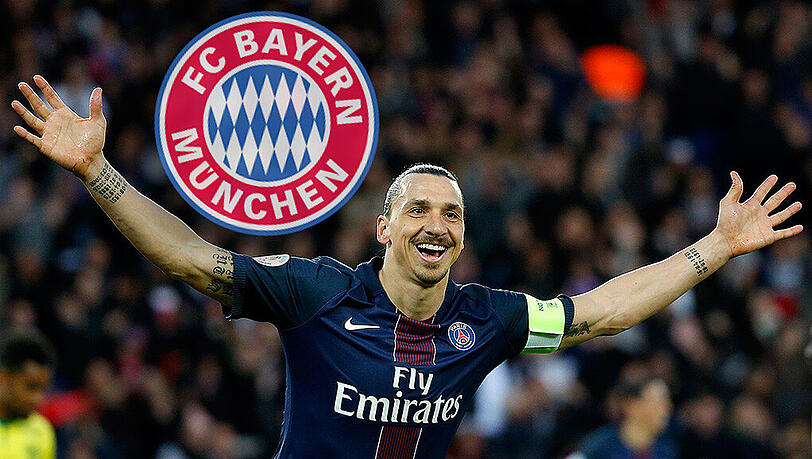 Es soll schon Gespräche zwischen dem Ibrahimovic-Berater und den Bayern gegeben haben.