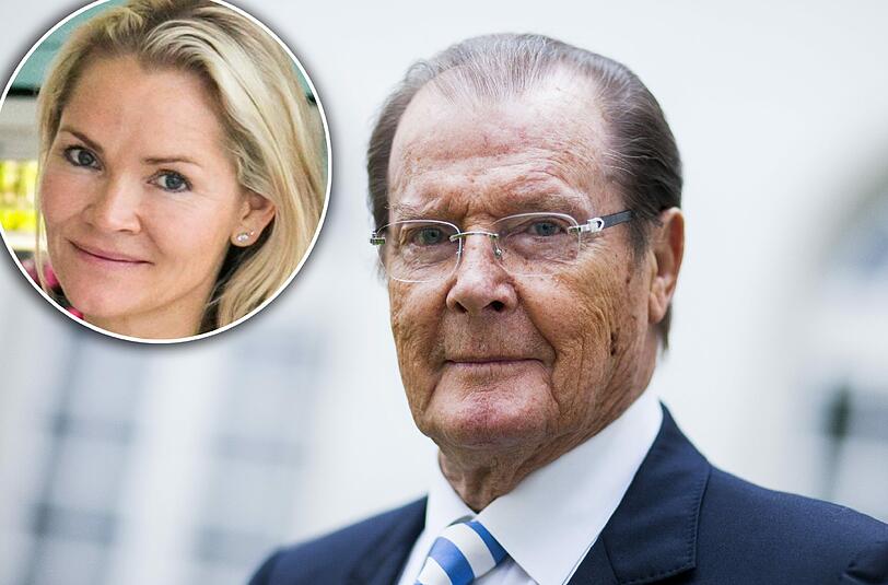 Roger Moore trauert um seine Stieftochter