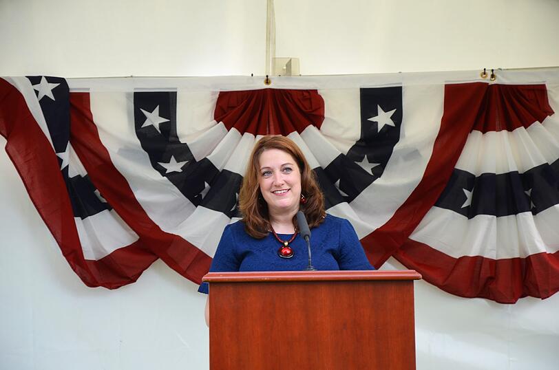 US-Konsulin Jennifer Gavito hat zur Independence-Day-Feier eingeladen.