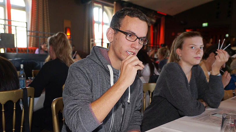 Auch Simon Rodler macht mit: "Ich mache mit weil es wichtig ist zu helfen."