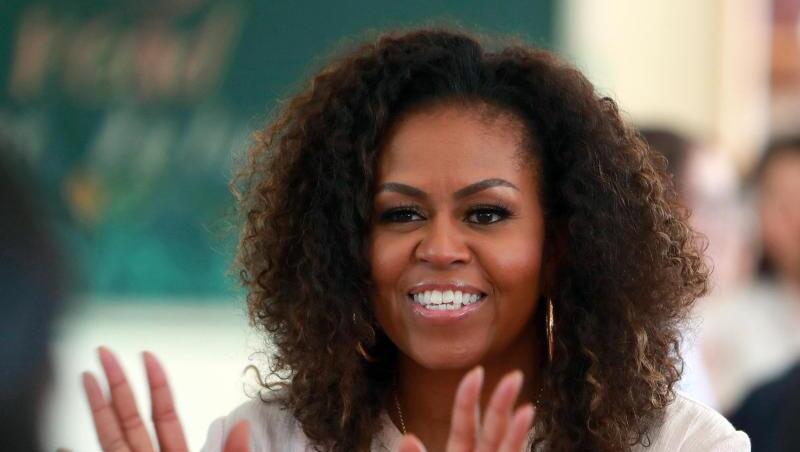 Michelle Obama startet einen Podcast. Michelle Obama startet einen Podcast.