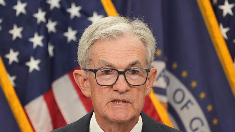 Befürwortete lange Zeit die Beibehaltung des Leitzinses auf hohem Niveau: Fed-Chef Jerome Powell. (Archivfoto)