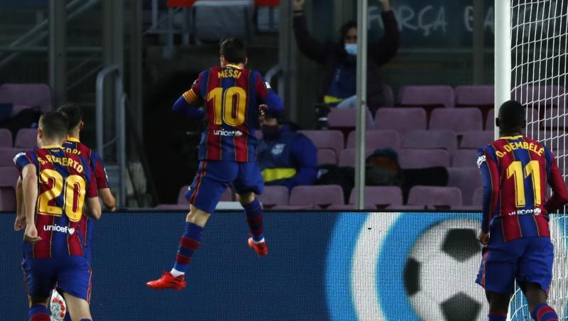 Lionel Messi hat beim 5:2-Sieg des FC Barcelona gegen Betis Sevilla doppelt getroffen.