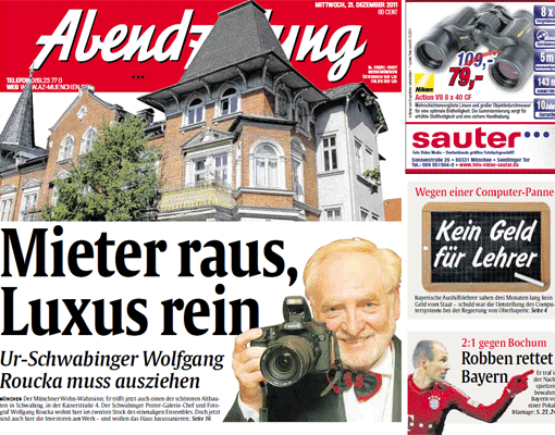 Jahres-Rückblick: Rückblick: Das Jahr 2011 in AZ-Schlagzeilen - München - Abendzeitung München