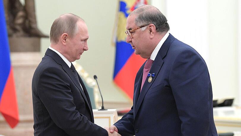 Alischer Usmanow werden besonders enge Verbindungen zum russischen Pr&auml;sidenten Wladimir Putin nachgesagt (Archivbild).