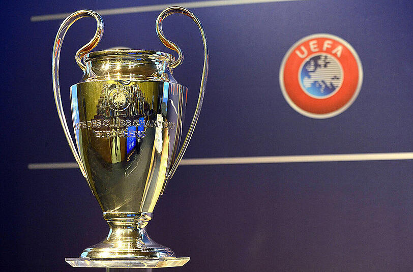 Die Auslosung der Champions League für das Halbfinale 2014.