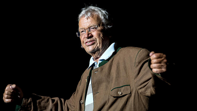 Gerhard Polt in den Münchner Kammerspielen.