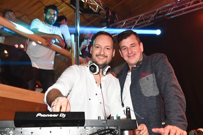 DJ Felix Moese und Marc Pircher