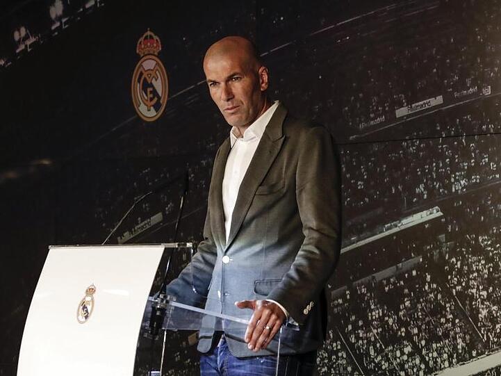 Zurück bei Real Madrid: Zinedine Zidane.