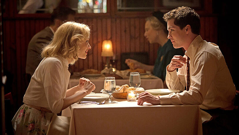 Ein Date: Olivia (Sarah Gadon) und Marcus (Logan Lerman). Ein Date: Olivia (Sarah Gadon) und Marcus (Logan Lerman).