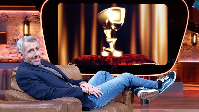 Sebastian Pufpaff nach der Aufzeichnung der ersten "TV total"-Sendung