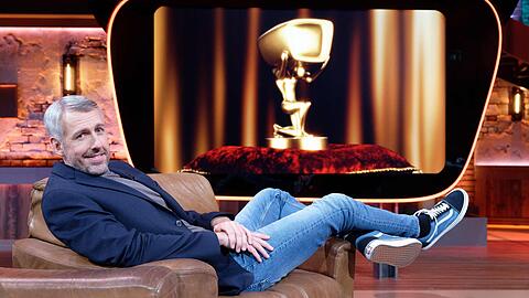Sebastian Pufpaff nach der Aufzeichnung der ersten "TV total"-Sendung