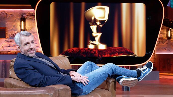Sebastian Pufpaff nach der Aufzeichnung der ersten "TV total"-Sendung