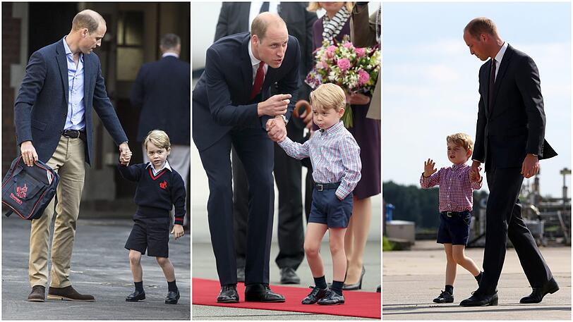 Prinz William und Prinz George - diese beiden gibt's (fast) nur im Doppelpack.