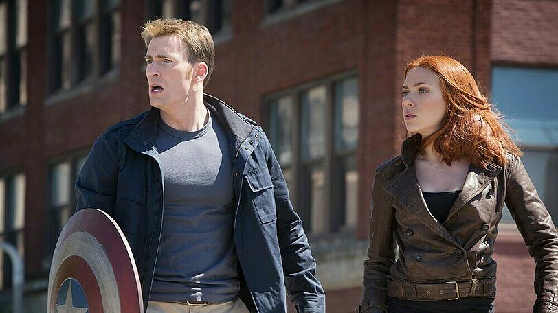 Auch Captain America (Chris Evans) und Black Widow (Scarlett Johansson) mussten schon eine Marvel-Verschwörung aufdecken.