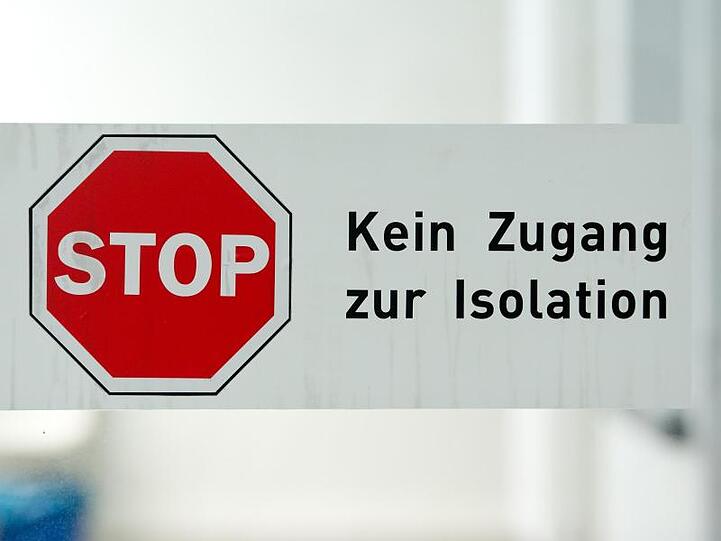 Sonderisolierstation im Klinikum Schwabing: Hier waren die ersten Coronavirus-Patienten in Bayern behandelt worden.