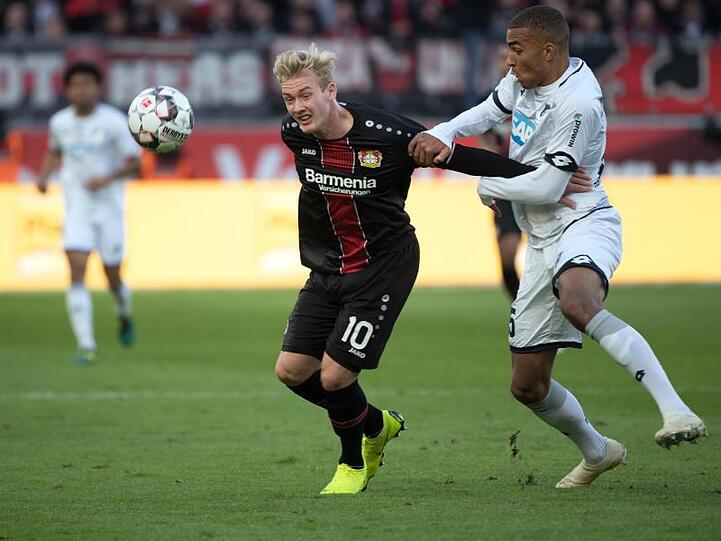 Das Spiel zwischen 1899 Hoffenheim und Bayer Leverkusen verspricht ein Offensivspektakel zu werden. Foto (2018): Federico Gambarini/dpa