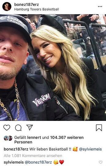 Dieses Foto &ndash; hochgeladen von Rapper Bonez MC von der 187 Straßenbande - wird heiß auf Instagram diskutiert und kommentiert.