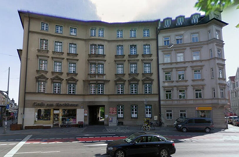 Wiederbelebt: das ehemalige Café am Hochhaus.