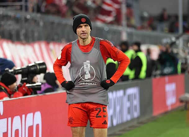 Kann wohl spielen: Thomas Müller.