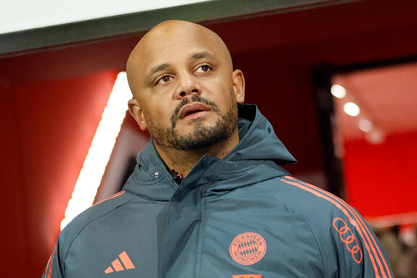 Trainer des FC Bayern: Vincent Kompany.