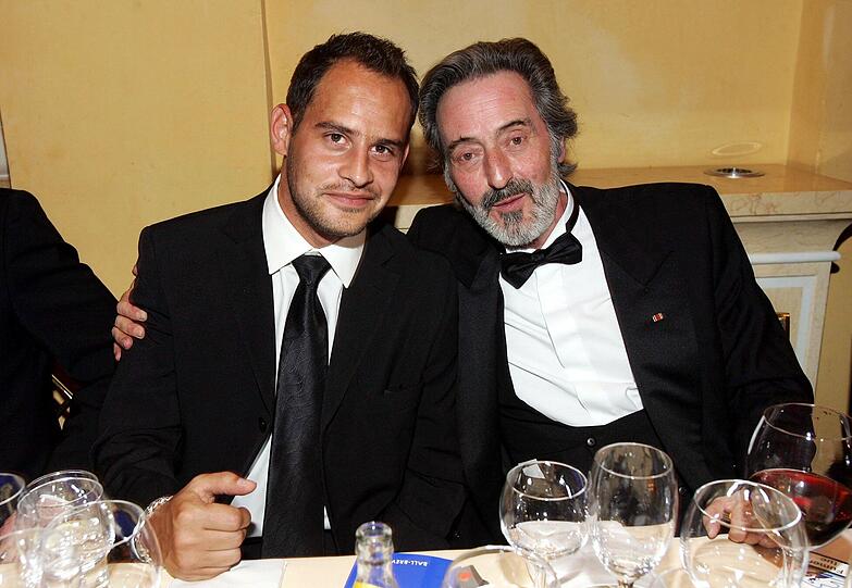 Gute Freunde: Helmut Dietl und Schauspieler Moritz Bleibtreu auf dem Filmball im Bayerischen Hof. Zum 60. schenkte er Dietl den Olivenbaum.