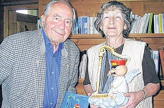 Walter Reiner starb am Montag im Alter von 91 Jahren. Rechts seine Frau Traudl.