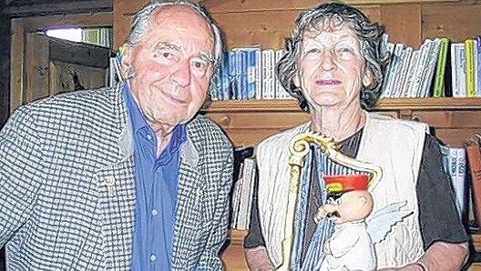 Walter Reiner starb am Montag im Alter von 91 Jahren. Rechts seine Frau Traudl. Walter Reiner starb am Montag im Alter von 91 Jahren. Rechts seine Frau Traudl.