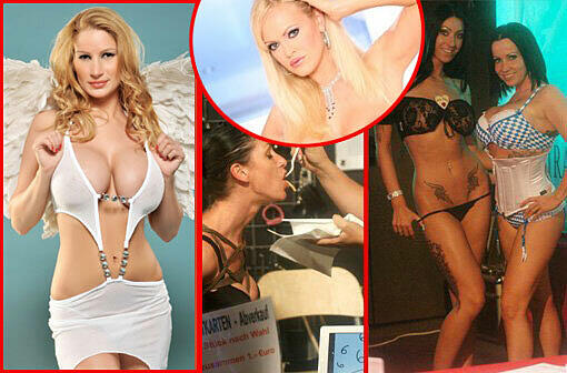 Pornostars, Sex-Toys und Live-Shows: Die Erotikmesse "Eros und Amore" gastiert wieder in München. Dieses Mal dabei: Pornostar Kitty Sixx (kleines Foto Mitte)...