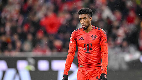 Mal wieder von einer Verletzung gestoppt: Bayerns Flügelstürmer Kingsley, der mit einem Muskelfaserriss ausfällt.