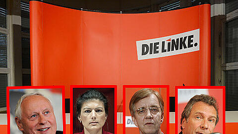 An der Doppelspitze der Linken sind diese zwei Chefsessel im Karl-Liebknecht-Haus zu vergeben &ndash; aber nur nach strengem Proporz. Wer wird die neue Führungsspitze der Linken? Die bisherigen Kandidaten in der Gallerie.