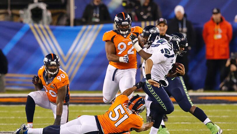 Die besten Bilder vom Super Bowl 2014.