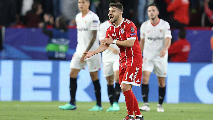 Erwischte gegen den FC Sevilla einen Abend zum Vergessen: Juan Bernat Erwischte gegen den FC Sevilla einen Abend zum Vergessen: Juan Bernat