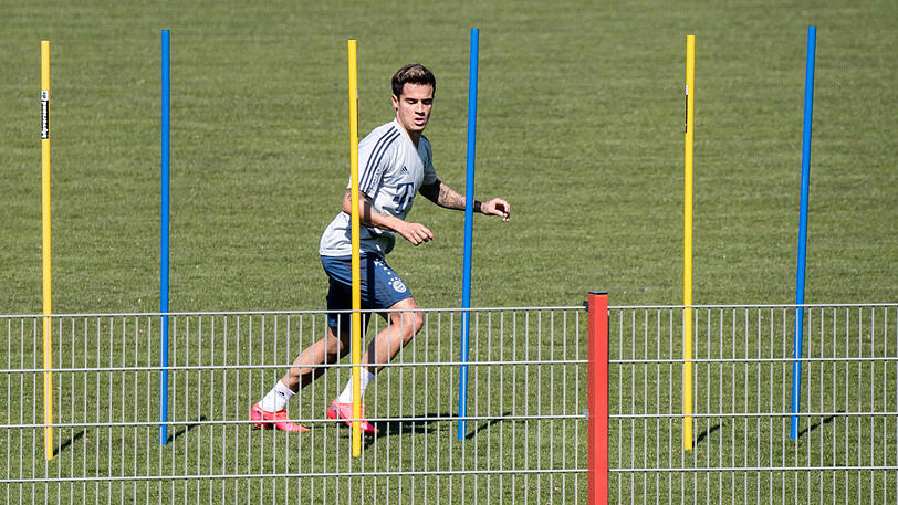 Philippe Coutinho beim Training.