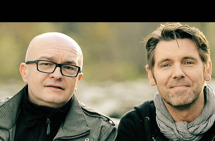 Die Teitelbaum-Macher: Fotograf und BR-Kameramann Bogdan Kramliczek und Regisseur Axel Steinmüller.
