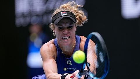 Laura Siegemund lieferte der favorisierten Laura Siegemund einen großen Kampf