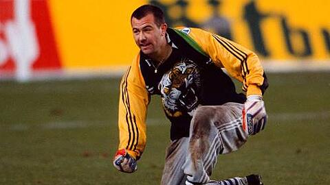 Tanzt mit dem Tiger: Gabor Kiraly.