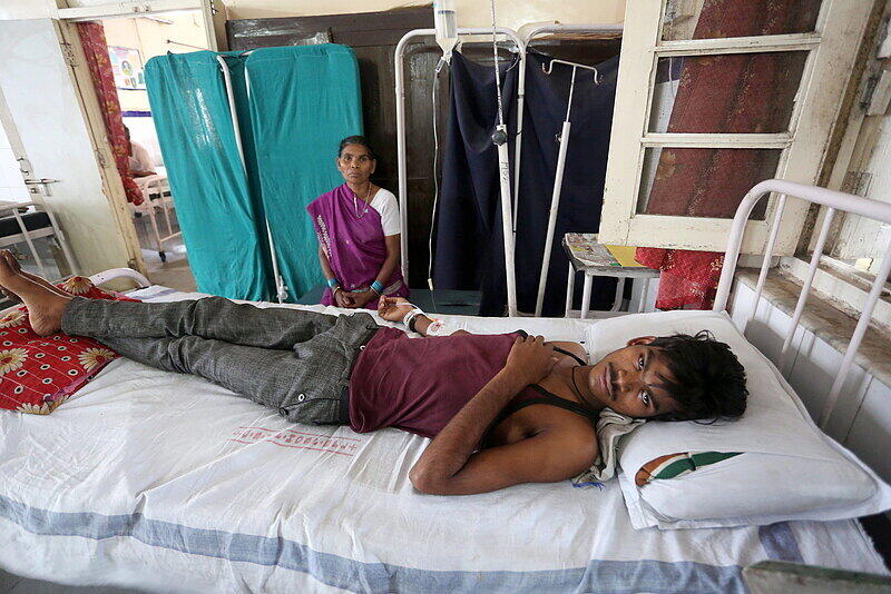 Die Hitzewelle in Indien hat bereits über 1000 Tote gefordert.