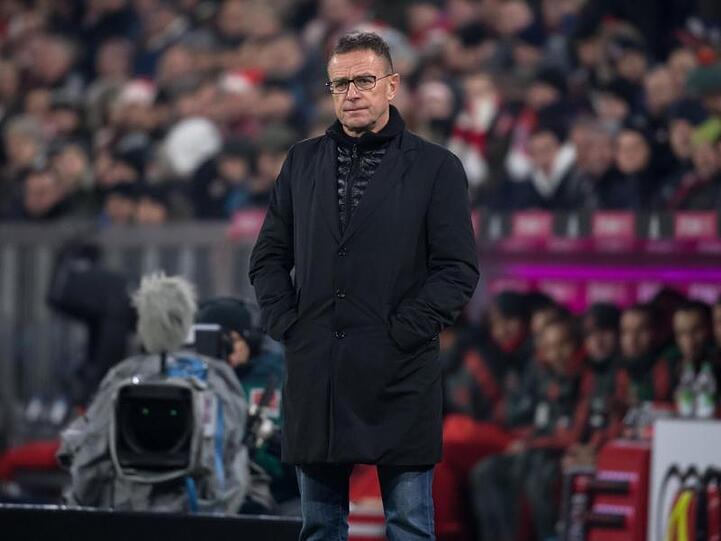 Trainer Ralf Rangnick von RB Leipzig steht im Stadion. Foto: Sven Hoppe/Archiv