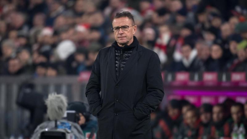 Trainer Ralf Rangnick von RB Leipzig steht im Stadion. Foto: Sven Hoppe/Archiv Trainer Ralf Rangnick von RB Leipzig steht im Stadion. Foto: Sven Hoppe/Archiv